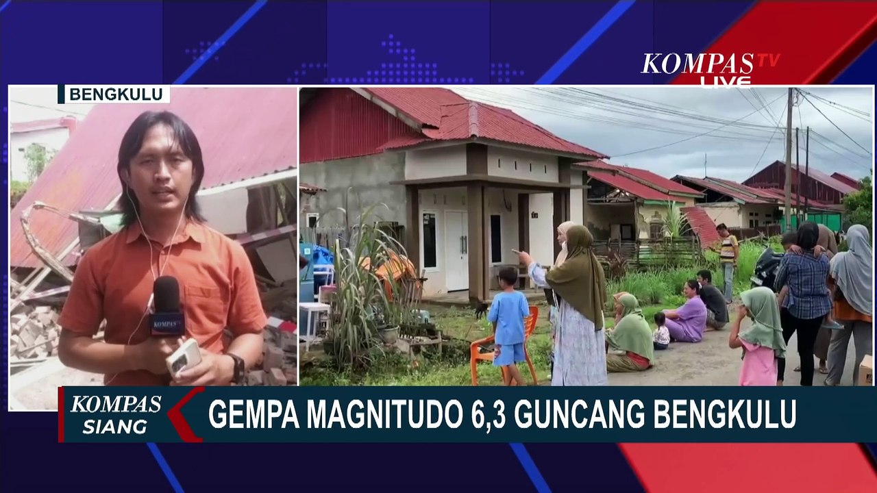 Terbaru! Dampak Gempa Bengkulu M 6,3 hingga Penampakan Kerusakan Rumah Warga