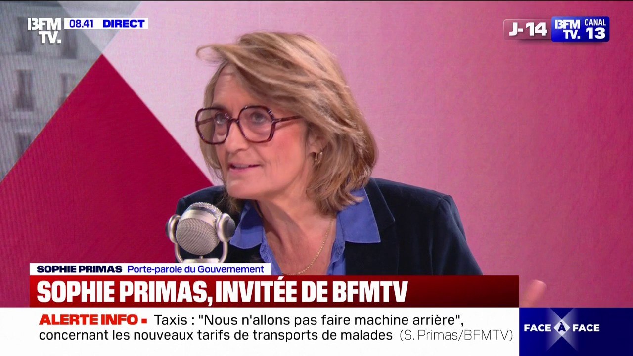 Financement du ferroviaire: "Faire payer la route pour financer des investissements, pourquoi pas", indique Sophie Primas (porte-parole du gouvernement)