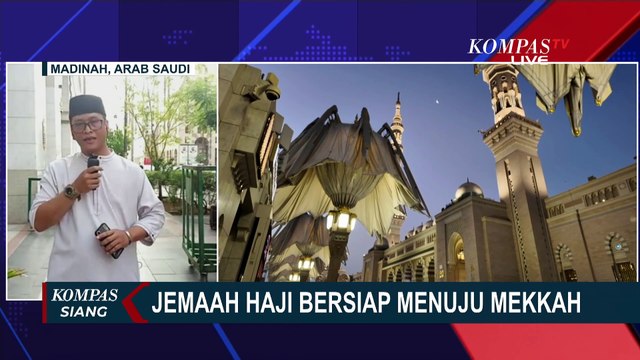 Hari Terakhir di Madinah, Jemaah Haji Mulai Bergerak ke Mekkah