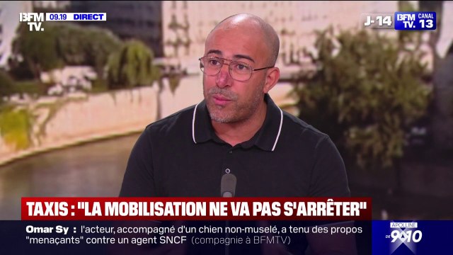Grève des taxis: La mobilisation ne va pas s'arrêter , assure Bilal Bouammar, représentant de la fédération des taxis indépendants