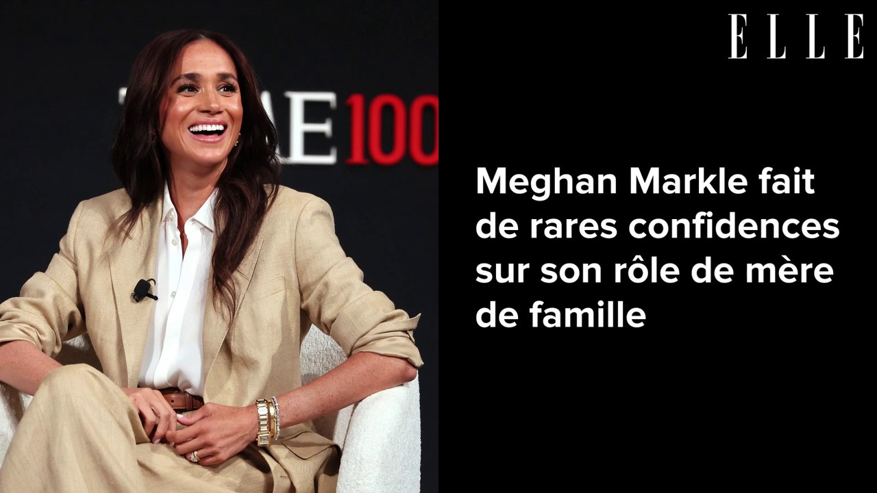 Meghan Markle fait de rares confidences sur son rôle de mère de famille