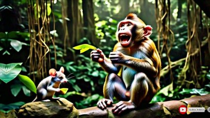 The Story of the Monkey and the Mouse _ بندر اور چوہے کی کہانی_ Stories in Urdu(720P_HD)