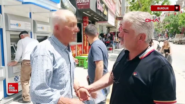 Burdur'da banka personelinin dikkati sayesinde dolandırılmaktan kurtuldu