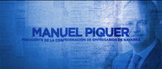 'Cara a cara' con Manuel Piquer, presidente de la Confederación de Empresarios de Navarra