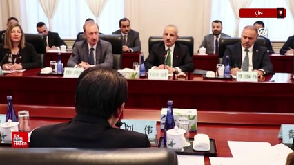 Abdulkadir Uraloğlu Çin'de mevkidaşı Liu Vey ile bir araya geldi