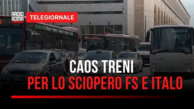 Sciopero treni, a Roma treni cancellati, ritardi fino a 90 minuti