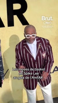 Les moves de basket de Spike Lee au gala de l’AmfAR
