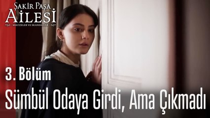 Sümbül Odaya Girdi, Ama Çıkmadı - Şakir Paşa Ailesi; Mucizeler ve Skandallar 3.Bölüm