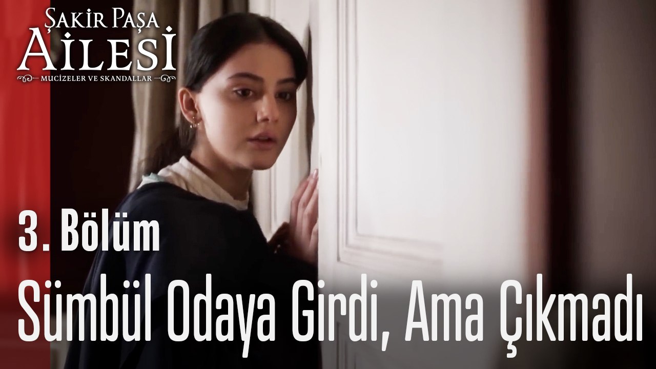 Sümbül Odaya Girdi, Ama Çıkmadı - Şakir Paşa Ailesi; Mucizeler ve Skandallar 3.Bölüm