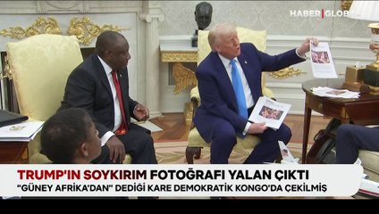 Trump’ın soykırım fotoğrafı yalan çıktı