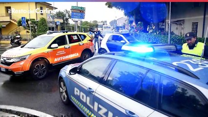 Rimini, il video dell'incidente sulla Marecchiese