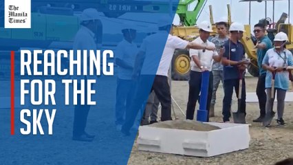 Marcos leads groundbreaking of tourist hub in Pangasinan