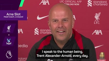 Slot reveals brutal conversations with Alexander-Arnold