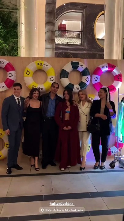 Pauline Ducruet dévoile sa nouvelle collection en présence de ses frère, soeurs, cousin et cousine