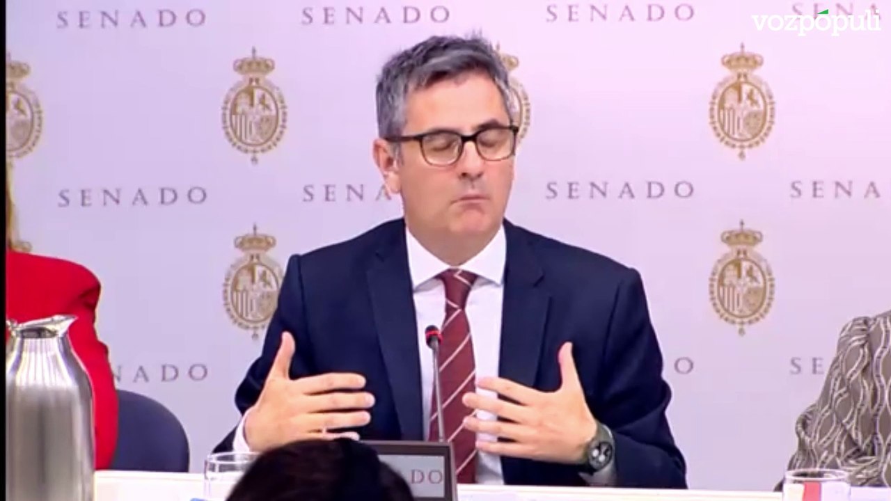 Bolaños acusa los "ultras de la Justicia" de querer meter en prisión al entorno de Sánchez por ser "progresistas"