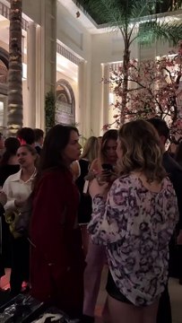 Soirée d'inauguration de la nouvelle collection de la marque de Pauline Ducruet, Alter Design, qui rend hommage à celle de sa mère