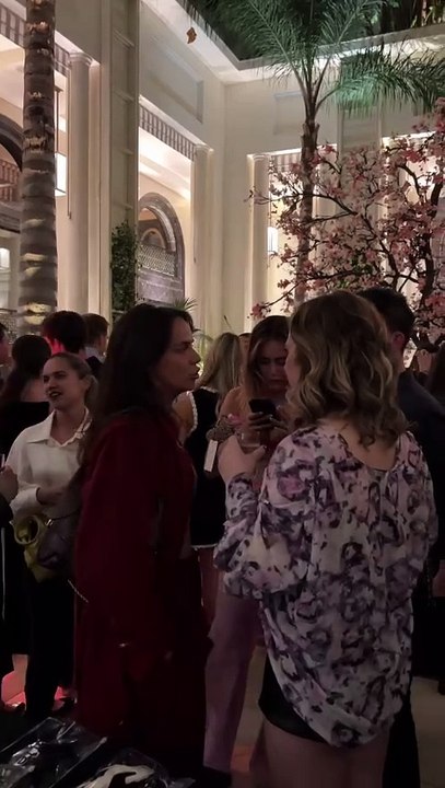 Soirée d'inauguration de la nouvelle collection de la marque de Pauline Ducruet, Alter Design, qui rend hommage à celle de sa mère