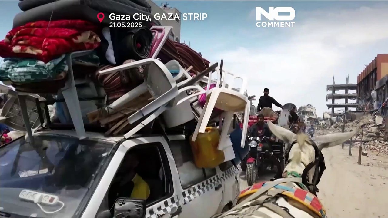 Attacchi israeliani causano sfollamenti di massa a Gaza, aumentano le vittime
