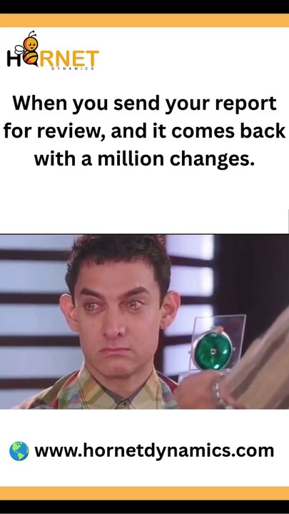 When you think you’ve nailed the report, only to get it back with more changes than you can count.