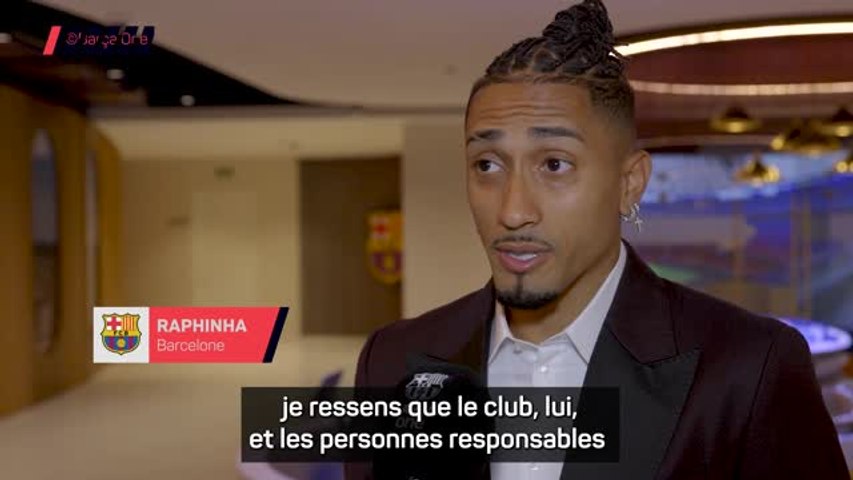 Mercato Barça : Raphinha - "Mon rêve, c'est de rester ici jusqu'à la fin de ma carrière"