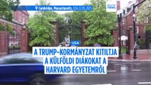 A Trump-kormányzat megtiltja a Harvard Egyetemnek külföldi diákok felvételét