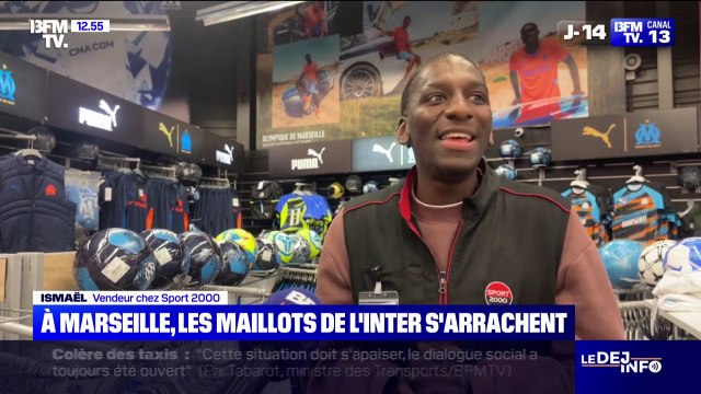 Marseille: les maillots de l'Inter s'arrachent pour soutenir le club italien avant la finale de la Ligue des champions