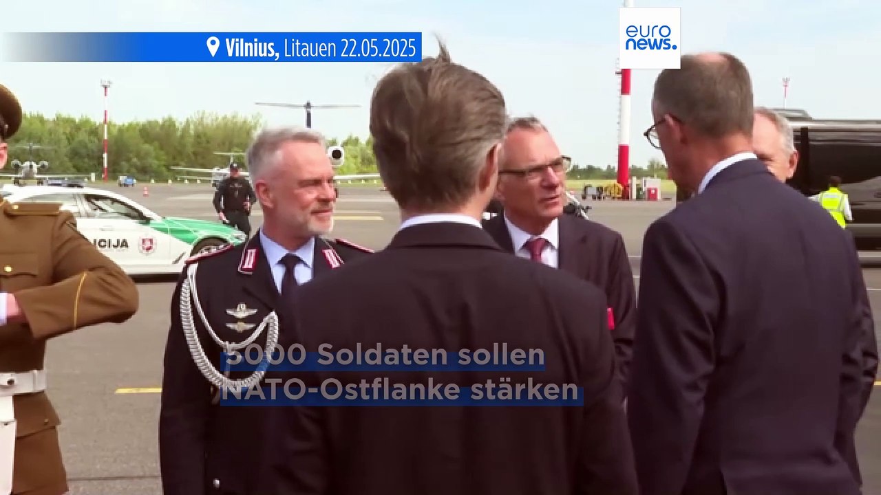 Stärkung der NATO-Ostflanke: Bundeskanzler Merz weiht deutsche Brigade in Litauen ein