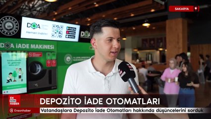 Vatandaşlara Depozito İade Otomatları hakkında düşüncelerini sorduk
