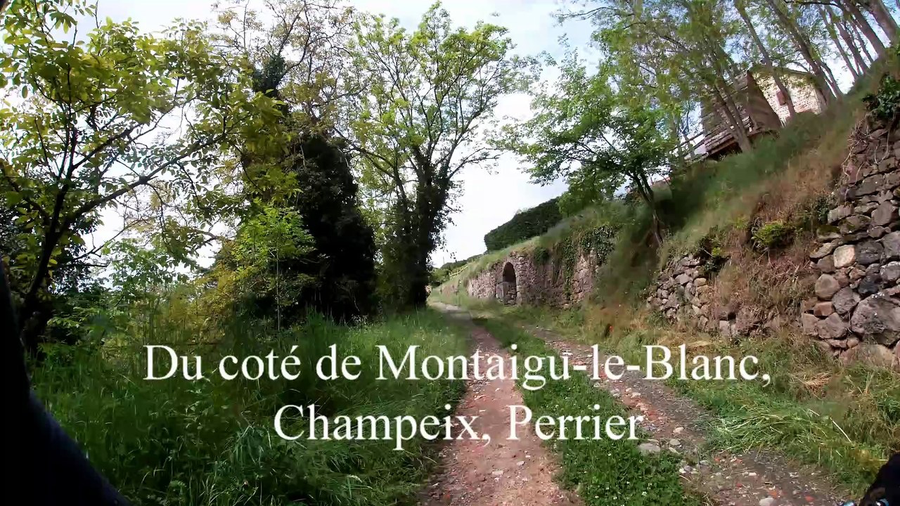 Montaigu, Champeix, Perrier VTT du touristique sportif en Auvergne