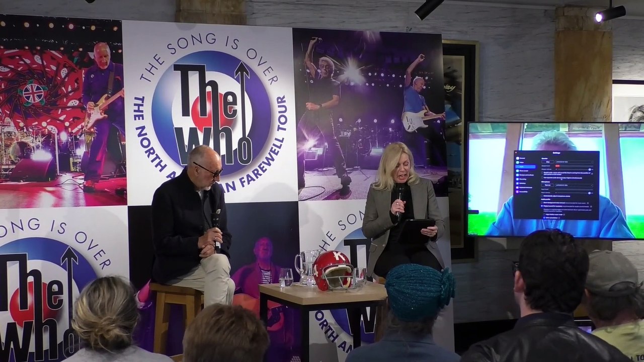 Pete Townshend reveals he is not crazy about touring