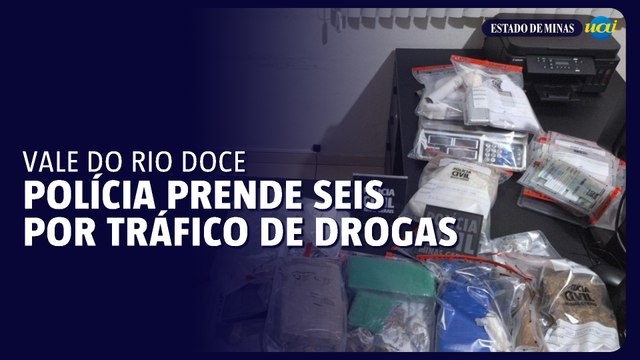 Operação mira organização criminosa envolvida com o tráfico em Minas