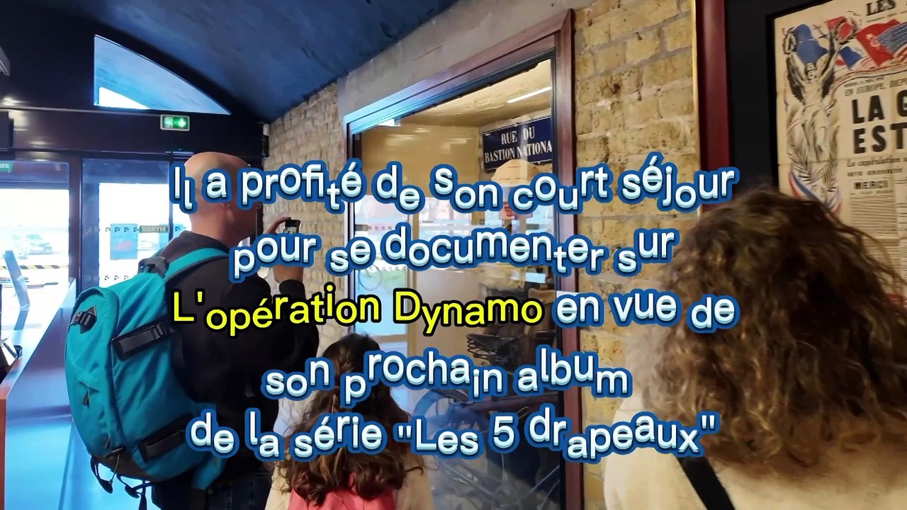 Le dessinateur de BD Pau raconte Dynamo