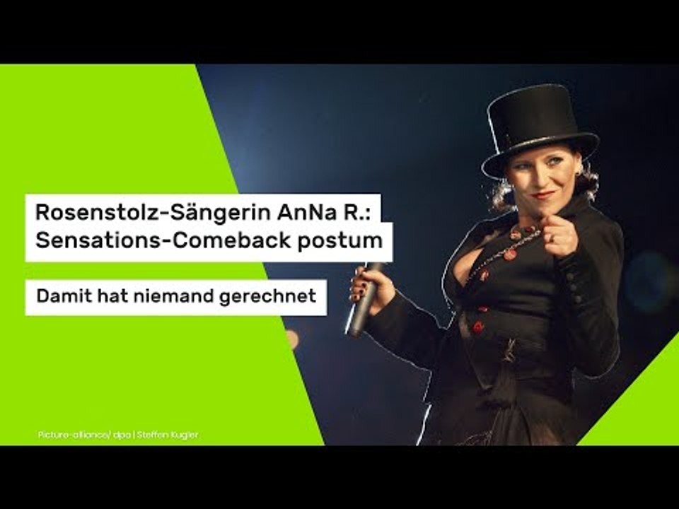Rosenstolz-Sängerin AnNa R.: Sensations-Comeback postum - Damit hat niemand gerechnet