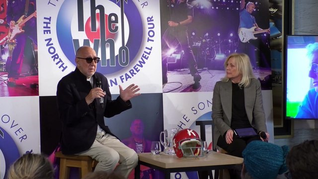 Roger Daltrey and Pete Townshend talk about letting fans choose the songs for their farewell tour