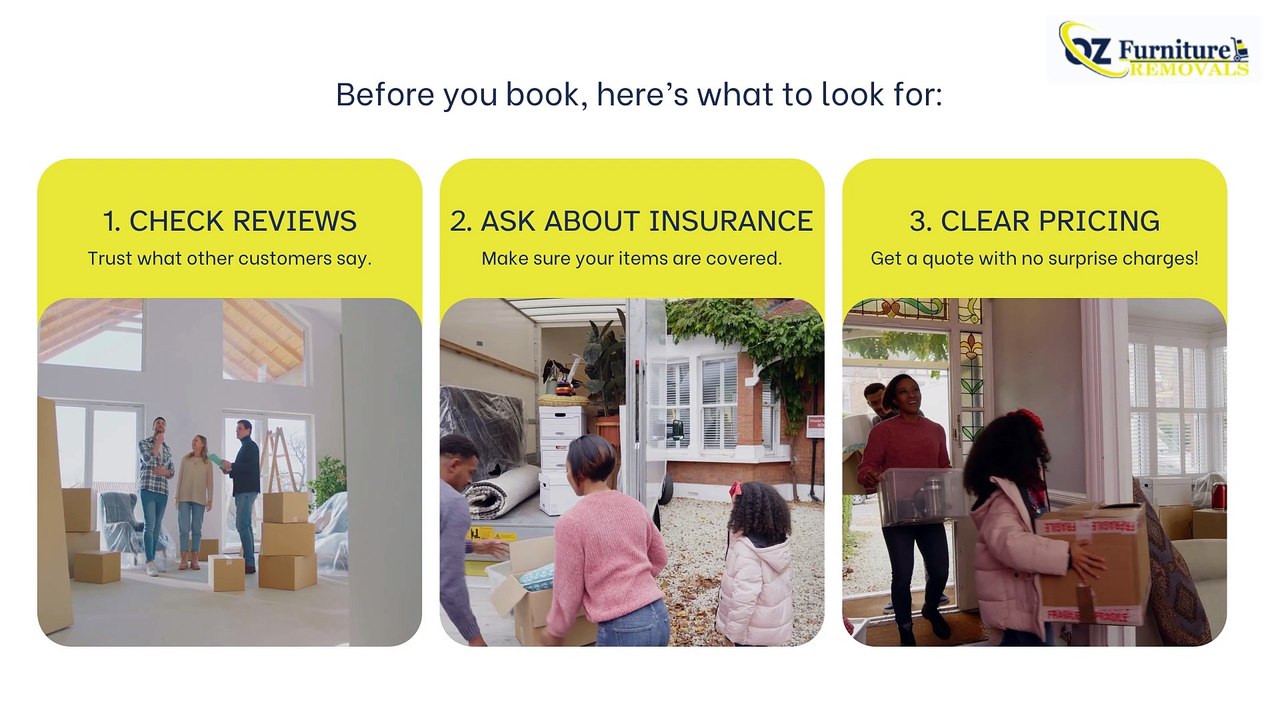 Oz Furniture Removals - Expert House Removalists in St Kilda