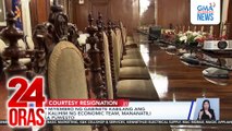 7 miyembro ng gabinete kabilang ang 5 kalihim ng economic team, mananatili sa puwesto | 24 Oras