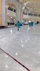 cleaning haram pak makkah