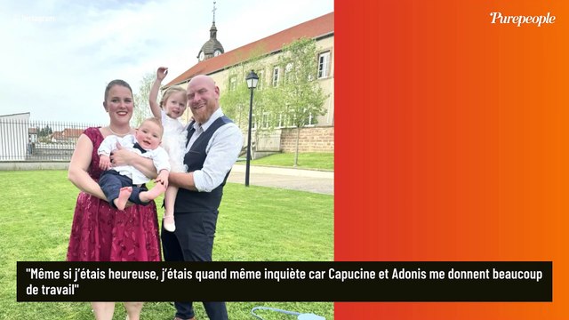 Lucile (L'amour est dans le pré) enceinte de son 3e enfant et soucieuse en apprenant la nouvelle : Même si j’étais heureuse...