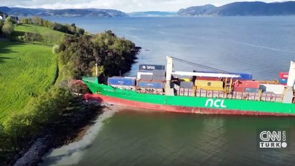 Ev sahibine beklenmedik misafir: Dev gemi!