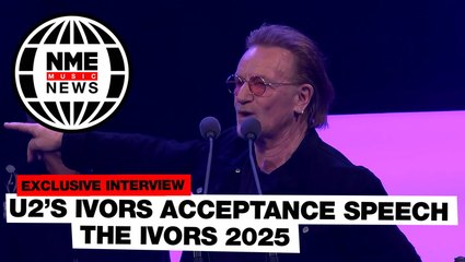 U2's Memorable Ivors 2025 Acceptance Speech 🎶