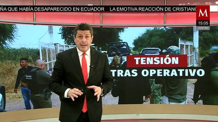 En San Luis Potosí, despliegue de operativo genera tensión entre habitantes