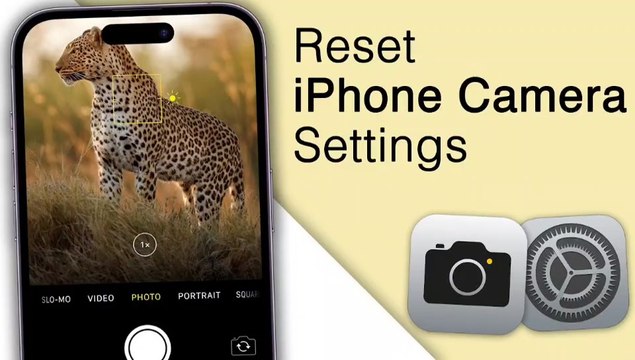 How to Reset/Restore Camera Default Settings on iPhone! [2025]
