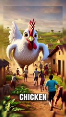 A chicken lays a golden egg