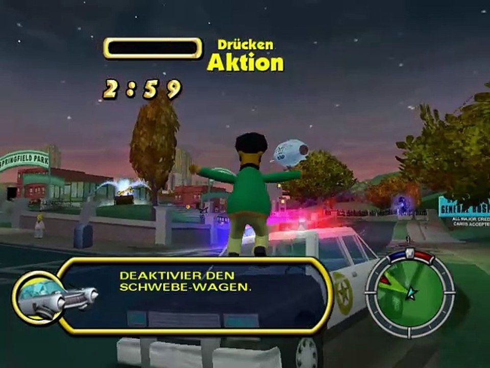 Die Simpsons Hit and Run verrückte professor