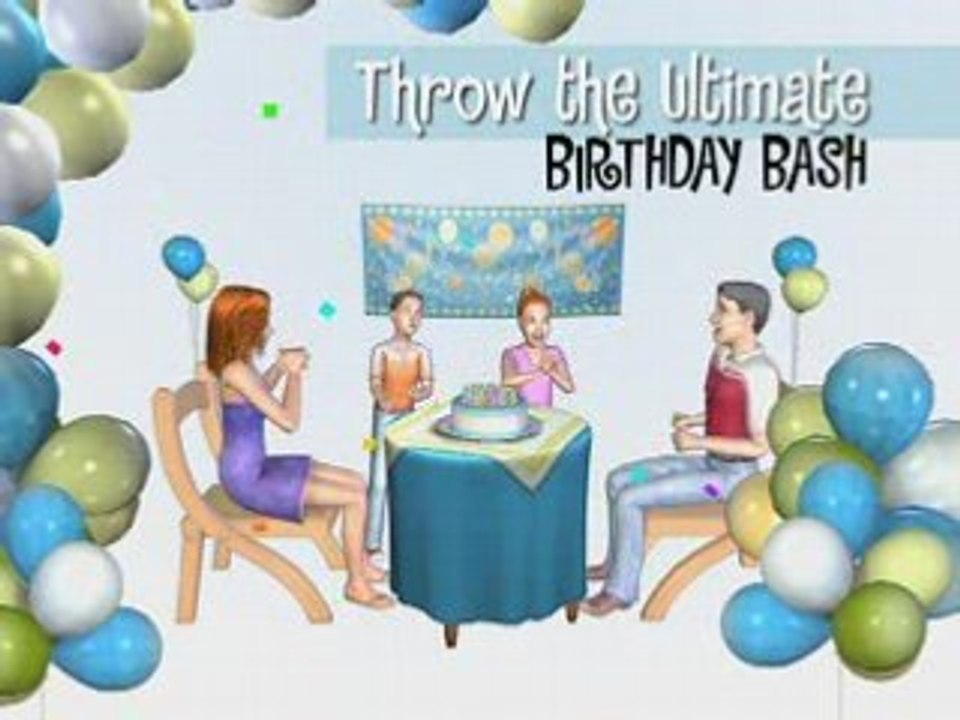 The Sims 2: Celebration Stuff Trailer