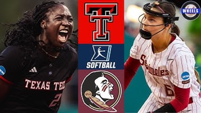 #12 Texas Tech vs #5 Florida State | Super Regionals Game 1 | 2025 College Softball Highlights