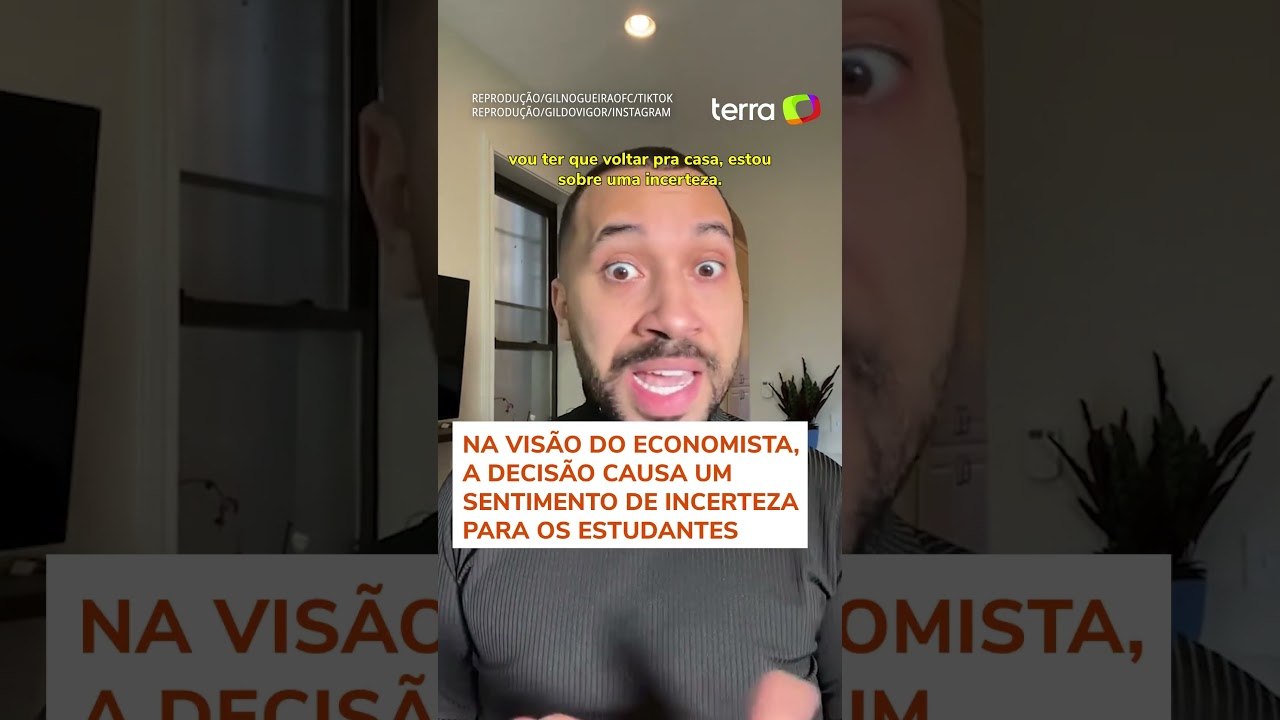 Gil do Vigor critica decisão de Trump de banir alunos estrangeiros de Harvard: ‘Absurdo’ #shorts