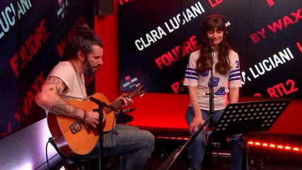 Clara Luciani & Waxx reprennent "Born With a Broken Heart" en live dans Foudre