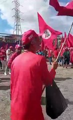 Vídeo mostra militante do MST antes de atropelamento no Recife