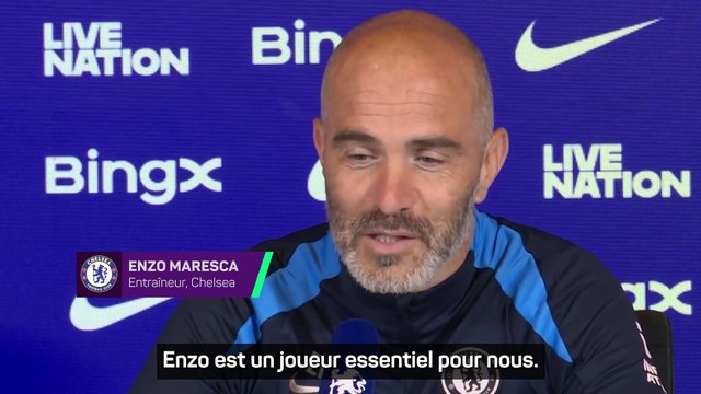 Maresca met fin aux rumeurs : Enzo Fernandez reste